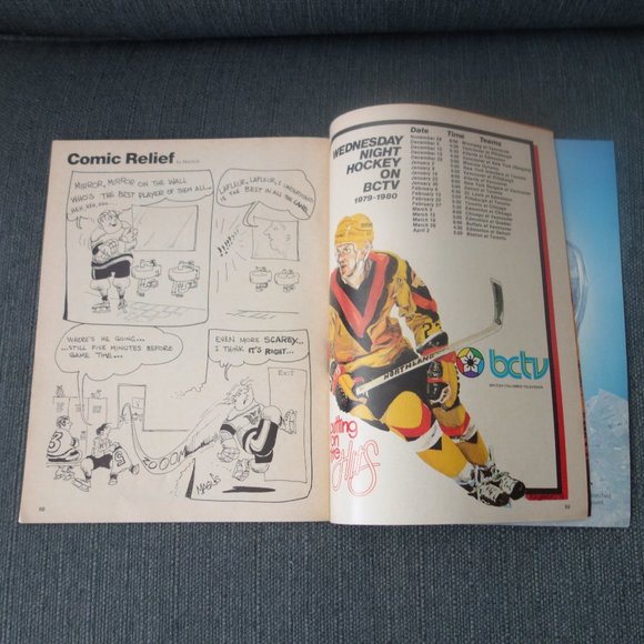 Vintage Canucks Whalers Tuesday December 11 1979 Program Program - Picture 15 of 16